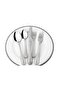 Bellissimo Silver 30 Piece Fork Spoon Knife Set