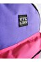 Unisex Pink Purple Gray School And Backpack - 4