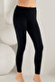 Women's Black Long Leg Tights Mb886