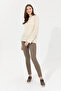 Women's Cream Melange Sweater - 4