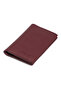 Claret Red Leather Unisex Card Holder 00266m71