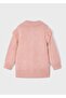 Girl's Pink Cardigan Knitted - 5