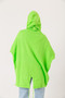 Women's Double Pocket Hooded Loose Flowing Loose Oversize Knitwear Cardigan - 7