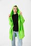 Women's Double Pocket Hooded Loose Flowing Loose Oversize Knitwear Cardigan - 2