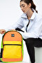 Unisex Yellow Orange Green School And Backpack - 2