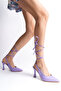 Lilac Women's Heeled Shoes 4045 - 2
