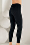 Women's Modal Black Tights Mb3094-sh - 2