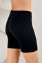 Women's Black Lycra Short Tights Mb3083-sh - 2