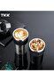 TKK New Collection 630ml Stainless Steel Thermos Coffee Mug Flask with Strap and Strap - 7