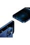 iPhone 13 Pro Max Case Ultra Thin Matte Surface Anti-Slip Handheld Cover with Camera Protection Semi-Transparent Blue - 3