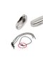 3.2 mm, Clip Closing for Ball Chain, Closing Clip for Card Hanger Chain, Nail Clipper Chain - 4