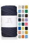 Premium Koton Cotton Macrame Rope Navy Blue 200 Gr 150 Meters 2mm Cotton Macrame Bag Rope Supla Rope