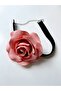 Rose Textured Linen Choker - Collar and Necklace - 2