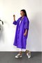 Women's Men's Raincoat Hooded Snap Eva Raincoat Purple Raincoat - 3