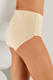 Women's Cream Rib Panties Mb008 - 2