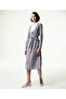 Floral Embroidered Stripe Pattern Midi Dress - 2