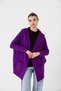 Women's Pocketed Hooded Casual Oversize Knitwear Cardigan - 2