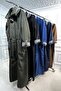 Large Size Removable Hooded Striped Full Length Trench - Brown - 8