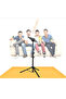 Tablet Stand 2 Meters Long Angle and Height Adjustable 20-32 cm Opening Flexible Clamp Compatible - 5