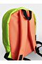 Unisex Yellow Orange Green School And Backpack - 4