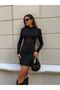 Spanish Sleeve Dress with Corset Detail - 2