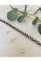 Stainless Steel Men's Byzantine Silver Chain Bracelet - 2