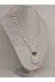 Crystal Quartz Stone Knotted Unisex Design Necklace 8mm (45035) - 5