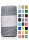 Premium Koton Cotton Macrame Rope Gray 200 Gr 150 Meters 2mm Cotton Chain Macrame Bag Rope Supla Rope