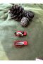 2-Piece Ribbon Covered Clip Buckle Christmas New Year Christmas - 2