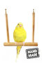 Wooden Cage Swing - For Budgies and Cockatiels
