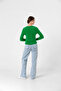 Women's Round Neck Plush Knitwear Sweater - 2