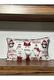 H1069 Digital Printed Double Sided Patterned Throw Pillow Cover with Piping Edges