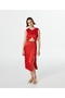Rochie din satin Jacquard