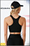 Black Sports Bra Light Support Padded Model Can Be Suited with Missmaral Leggings510003 - 4