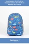 Zippered Large 1st Quality Waterproof Patterned Compartmented Triple School Pen Holder Lunch Backpack Set - 2