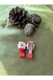 2-Piece Ribbon Covered Clip Buckle Christmas New Year Christmas - 2