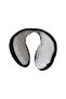 Black Fleece Neck Type Unisex Ear Beanie - Feel the Warmth of Winter - 5