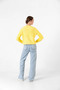Women's Yellow Standard Size Knitwear Sweater - 3