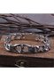 S Cuban Chain Aztec Boutique Motif 316l High Polishing Men's Steel Bracelet