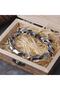 Ouroboros Dragon Embroidered Hooked 316L Men's Steel Bracelet - 4