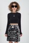 Black Short Blouse - 3