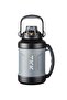 Mega Size 1650ml Thermos, Stainless Steel with Strap and Straw/Use Option
