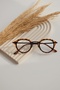 Women Men Unisex Blue Light Protected Blue Block Transparent Oval Round Leopard Glasses