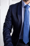 İnterview Sarar Combination Micro Pattern Navy Blue Suit - 7