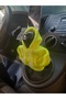 Neon Yellow Gear Shift Knob Ornament Hoodie Hooded Car Gear Shift Fleece Vehicle Gear Shift Sweatshirt Hooded Gear Shift - 2