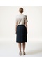Colorblock تنورة مطوي - 4