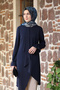 Asymmetric Cut Hijab Tunic Arya & (Single Tunic) - 3