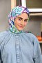 وشاح من القطن الناعم بنمط الأزهار بينيتون