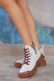 Magarsus Stone-Detail Rubber Non-Slip Sole Boots - 2