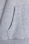 Gray Thick Inside Fleece City Printed Oversize/Wide Fit Hooded Knitted Sweatshirt TWOAW24SW00438 - 5